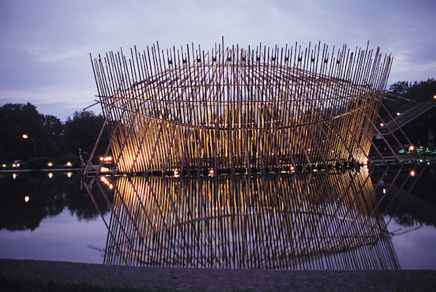 Bambus Pavillion Berlin, 2000 ©Rocco Design Architects