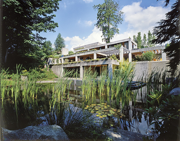Haus von Helmut Eppich in Vancouver ©Die Abbbildung Stammt aus der Monografie: "Francisco Kripacz" von Arthur Erickson