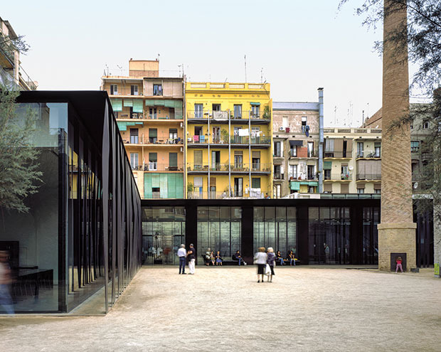 Joan-Oliver-Bibliothek, Barcelona (2007) ©Foto: Hisao Suzuki