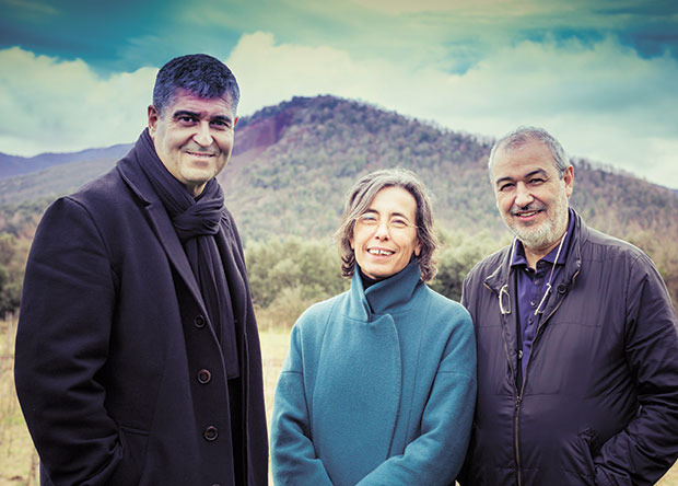 Rafael Aranda, Carme Pigem and Ramon Vilalta ©Foto: Javier Lorenzo Domínguez
