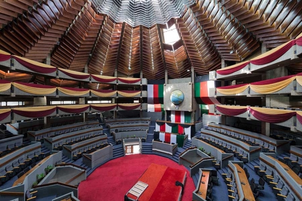Kenyatta International Conference Centre, Nairobi (Kenia), von Karl Henrik Nostvik, 1967–1973 © Foto: Iwan Baan