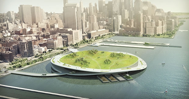 The Green Loop - Rendering © Visualisierung: PRESENT Architecture