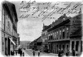 Meidlinger Hauptstraße um 1903 ©Archiv: WES
