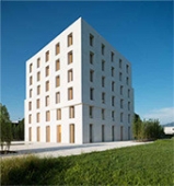 Bürohaus Lustenau BE-Architekten © Norbert Prommer